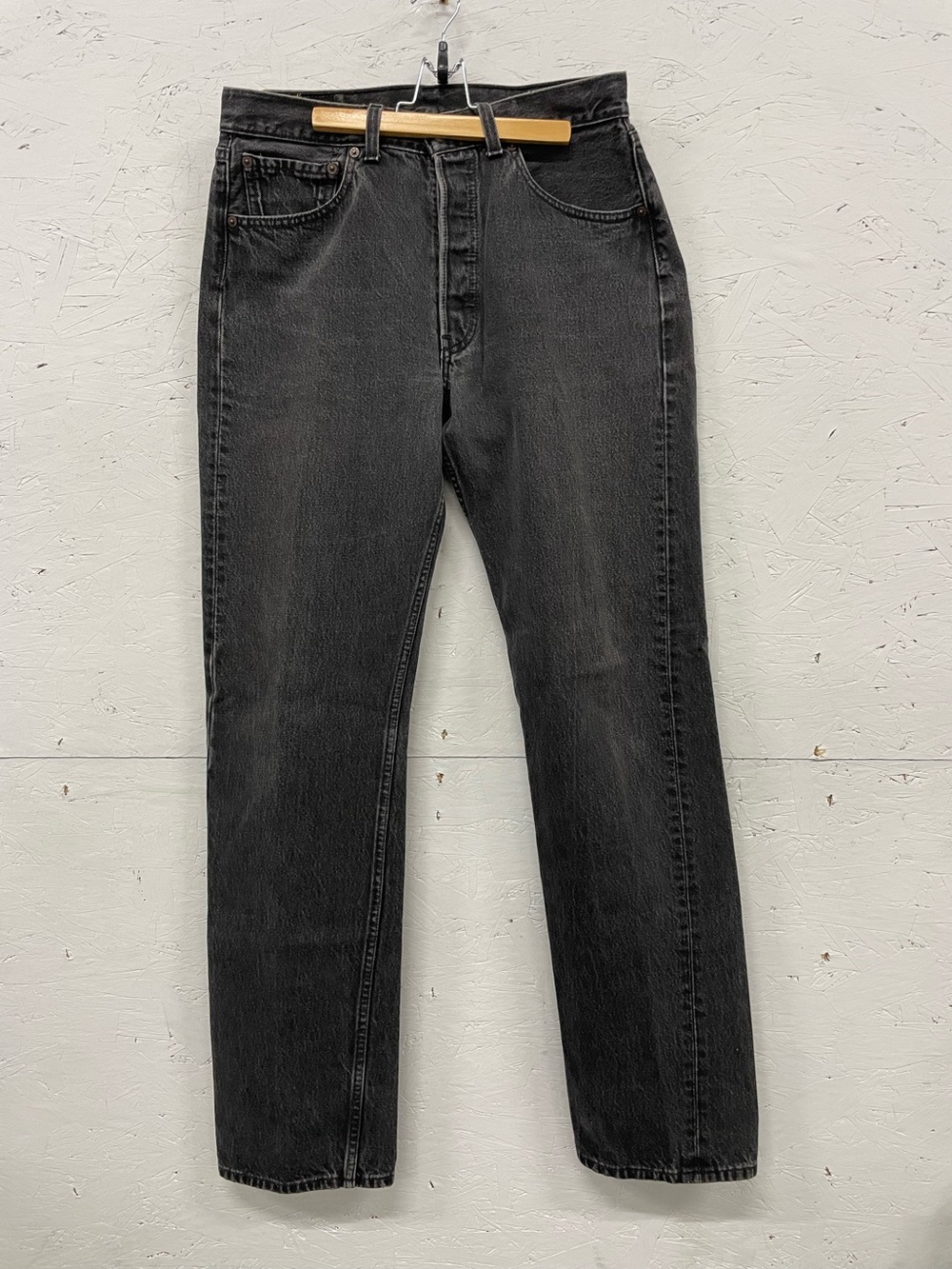 Vintage 1996 Levi's 501 Button Fly Jeans, Size 31, Made in Canada
